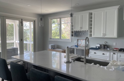 Keuka Park House | New Lake Home On Bluff With Water Front & Boat House