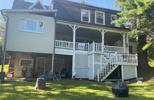 Eagles Mere Cottage | New Listing! Eagles Mere lakefront 6-bedroom 3-bath cottage