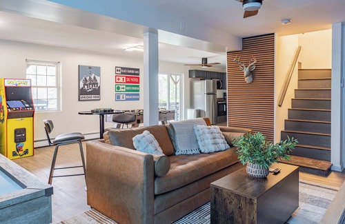 Windham House | NEW LISTING! Heated Pool + Sauna + Hot Tub + Game Room + Jungle Gym + Fire Pit