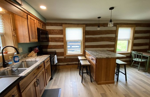 Huntingdon Other | New Listing! Remodeled log farmhouse with lake view!