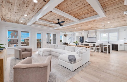 Dune Allen Beach House | New Luxury 30A Retreat! - 11BR/13BA -Private Pool, Rooftop Lounge, Golf Cart Inc