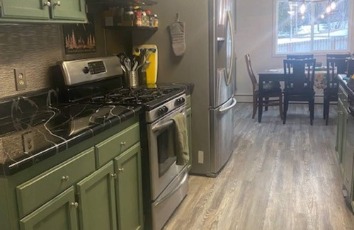 Mid-Hillside House | NEW: Modern Comfort Meets Historic Charm in Alaskan Railroad House