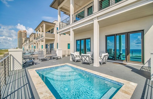 Ono Island House | NEW Rental! Viviana 5 - Private Pool Beach Front Home - Sleeps 16