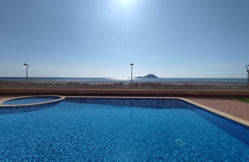 San Javier Apartment | New three bedroom front line with impressive sea views