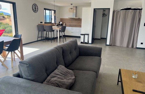Bastelicaccia Villa | NEW VILLA, sea and mountain view, heated swimming pool, near Porticcio and Ajaccio