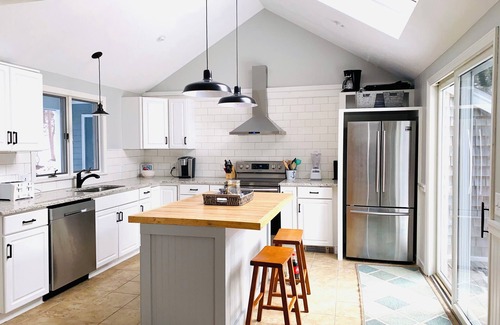 Harwich House | Newly listed for summer! Beautiful family home steps to largest lake on Cape Cod