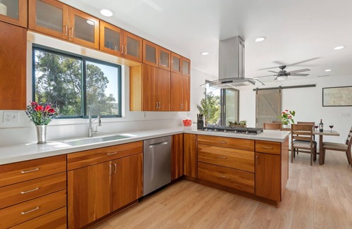 Mission Canyon House | NEWLY Remodeled 3 BD Stunning Views with Jacuzzi and Deck!