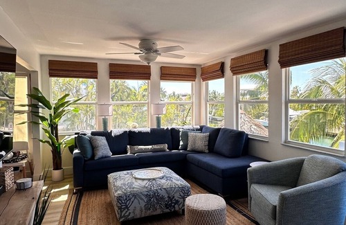 Sugarloaf Shores House | Newly remodeled 3/2 home on a canal with ocean access and brand new pool!