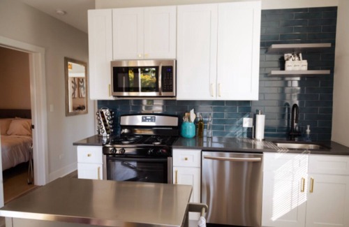 Forest Park Apartment | Newly renovated 2-bedroom flat in charming Forest Park, Pet Friendly!