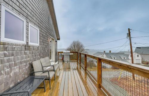 Lubec Apartment | Newly Renovated Maine Retreat Deck with Ocean View!