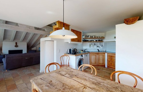 Surlej Apartment | Nice 4 -room apartment on two floors, on the second and top floor, approx.
