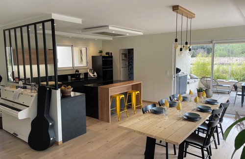 Bouc-Bel-Air House | Nice air-conditioned villa -private pool and garden-.