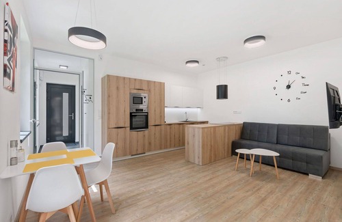 Janov nad Nisou Apartment | Nice apartment for 3 guests with WIFI, TV and terrace