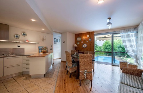 Monteu Roero Apartment | Nice apartment for 6 guests with private pool, A/C, WIFI, TV, terrace and pets allowed