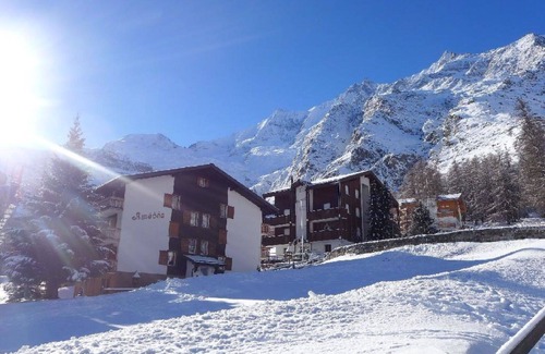 Saas-Fee Apartment | Nice apartment for 4 people with WIFI, TV and balcony