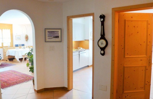 Maloja Apartment | Nice apartment for 4 guests with WIFI, TV, balcony and pets allowed
