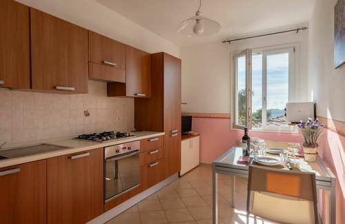 Pietrabruna Apartment | Nice apartment for 18 guests with WIFI, private pool, TV, patio and panoramic view