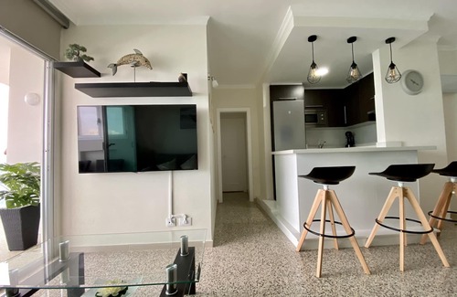 La Garita Apartment | Nice apartment on the beach with a large terrace facing the sea