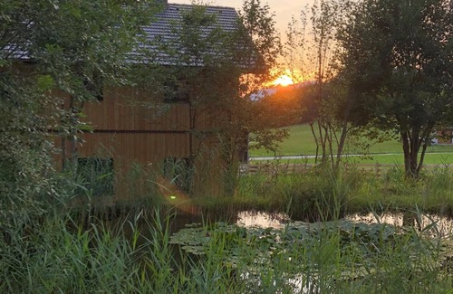 Bad Aussee Apartment | Nice flat in Bad Aussee with garden, barbecue and mountain view