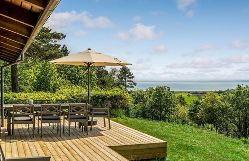 Knebel House | Nice home in Knebel with house sea view