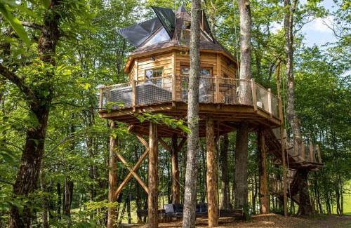 Lamothe-Fenelon Cabin | Nid'en'Ô cabanes et spa Lot et Dordogne