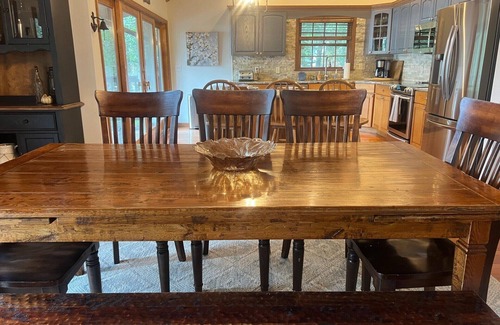 Locust Lake Village House | nLuxury LAKEFRONT - Private Beach/Dock/Hot Tub/Sauna, and Skiing minutes away