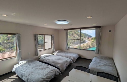 Unzen Hotel | no smokeCorner Room | Western style 4 beds | Lake view stay without meals/Unzen Nagasaki