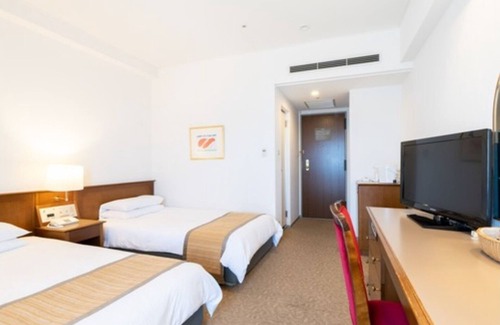 Hitachi Hotel | Nonsmoking Twin room4th floor Breakfast inclu/Hitachi Ibaraki