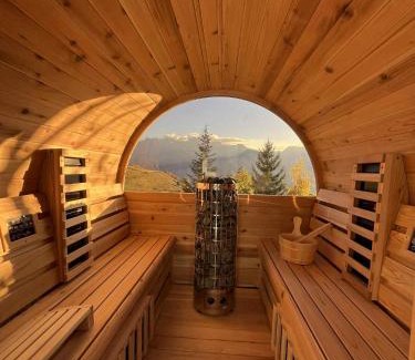 Villard-Reculas Ski Chalet | Nouveau chalet d'architecte Le Lauzaret sauna et jacuzzi Villard-Reculas