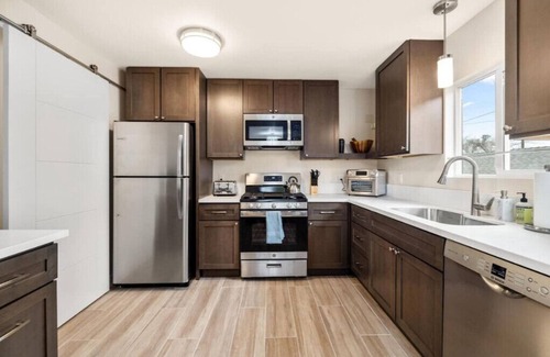 Carpinteria Apartment | Ocean Breeze, a recently renovated, modern apartment blocks from the beach!