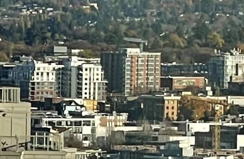 Granville Island Apartment | Ocean/city/mountain view /AC/free parking/1 BR