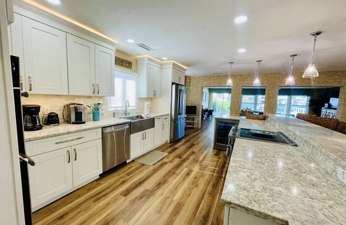 Indian Rocks Beach House | Ocean Dreaming: Waterfront Home with Heated Pool, New Dock and Amazing Sunsets!