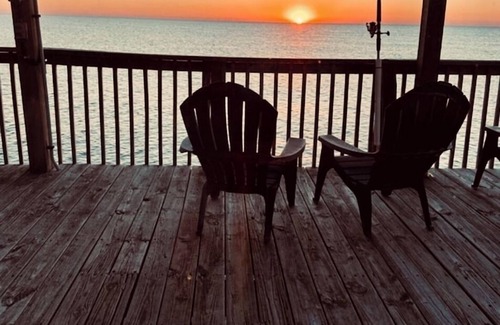 San Luis House | Ocean front 3-bed 2 bath house. Fish right from the deck! Gorgeous Sunrises 🌅