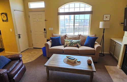 Oceano Condo | Ocean view condo a block from the beach