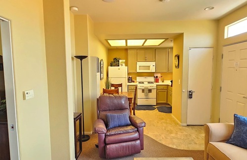 Oceano Condo | Ocean view condo a block from the beach