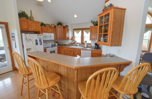 Nags Head House | Ocean views from this beautiful home, nestled in a quiet soundside community.