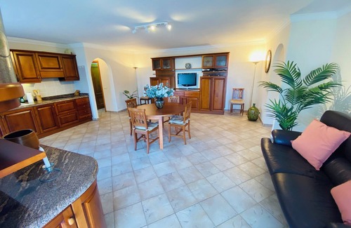 Santa Ursula Apartment | Ocean views in an oasis of lush vegetation. Jacuzzi and peace and quiet