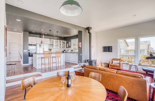 Waldport House | Oceanfront Escape Above Waldport | Sauna, Views and Dog-Friendly