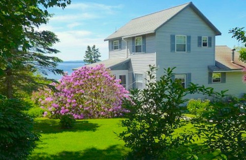Castine House | Oceanfront Home Overlooking Penobscot Bay , Castine Maine. History abounds !