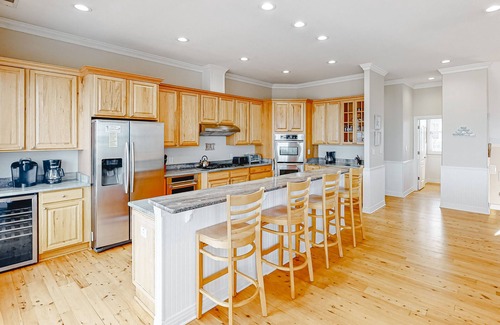Sandbridge House | Oceanfront home with private pool, hot tub, amazing views, media room, game room