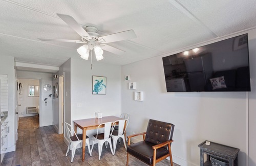 Crescent Beach Condo | Oceanfront Patio Suite with daily housekeeping and welcoming front desk staff