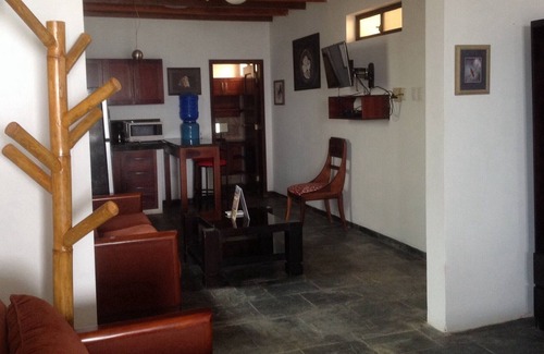 Parroquia Tarqui Apartment | Oceanfront Studio directly on a long sandy beach