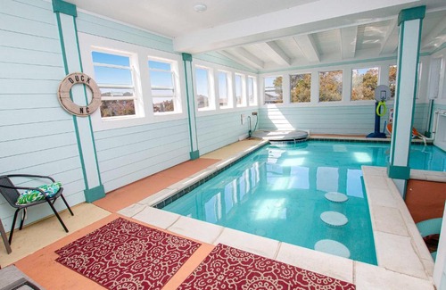 Corolla Light House | Oceanside, ELEVATOR, Indoor-Outdoor pool, Sauna, Rec Room, Media Room, BH12, Celtic Tides