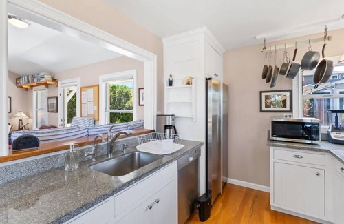 Opal Cliffs House | Oceanview Beach Cottage with Hot Tub!