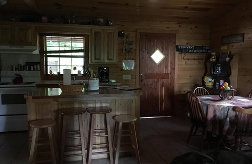 Jasper Cabin | OCT Discount for stays during the week. Info on how to find out in dscripton .