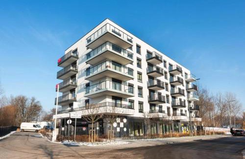 Warsaw Apartment | Okęcie Studios Nowy Służewiec 21 by SuperApart