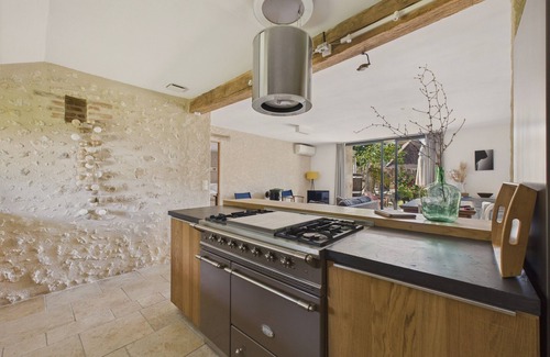 Fossemagne Ski Chalet | Old farmhouse renovated for 6 into 2 flats
