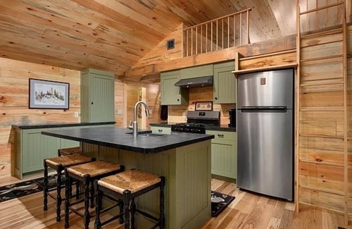 Old Forge Cabin | Old Forge, NY - Secluded Riverfront Cottage with AC, W/D, Walk to Town!