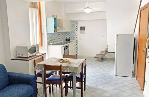 Marina del Cantone Apartment | Ombrina-Mimì sul Mare. Apartmet with private beach