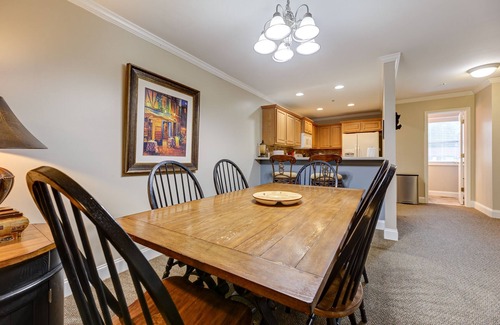 Helen House | On Mainstreet at Tuscany Villas - Cozy Townhome w/Hot Tub near Downtown Helen!